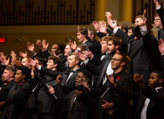 ATU, U of A Choirs to Perform Together Sunday ATU Men's Chorus 2019-20