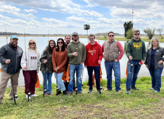 Natural Resources Students Visit Fish Hatchery ATU Natural Resources Class at Hogan Fish Hatchery Spring 2022