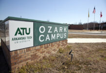 Fall 2025 Chancellor’s List, Honor Roll at ATU-Ozark ATU-Ozark Campus Entrance Sign March 2022