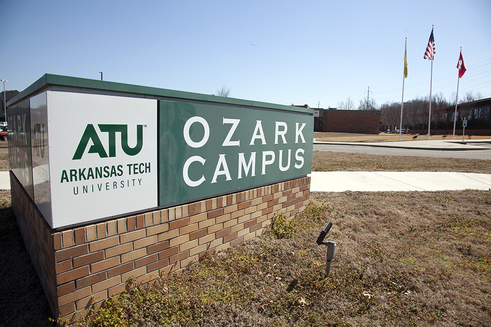 ATU-Ozark Campus Entrance Sign March 2022