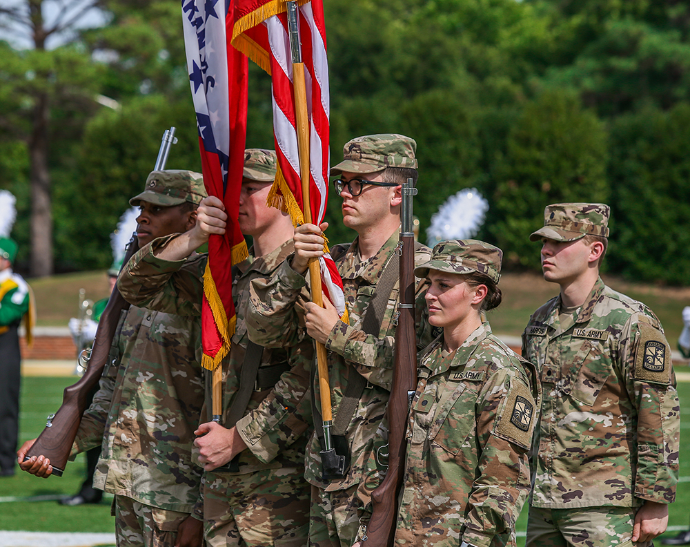 ATU U.S. Army ROTC Color Guard Fall 2021