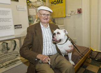 The Colonel at 100: Remembering Carl Baswell Colonel Baswell and Jerry 11-1-2014