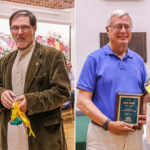 Arts and Humanities Faculty, Staff Recognized Dr. Stanley Lombardo and Philip Parker 45 Years