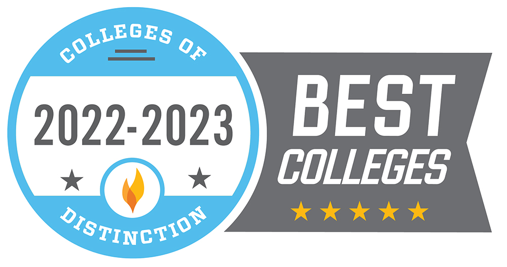 Colleges of Distinction Badge 2022-23