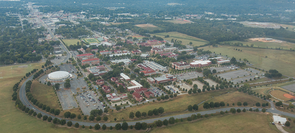 Arkansas Tech University Russellville Campus Looking From North