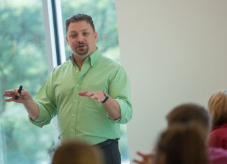 Ulsperger Honored by Arkansas Community Colleges Dr. Jason Ulsperger Classroom