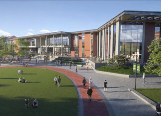 Design Schematic for Union and Rec Center Approved Student Union and Recreation Center 1000