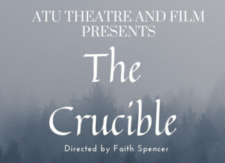 Theatre Auditions Planned for August 23-24 The Crucible Poster Fall 2022