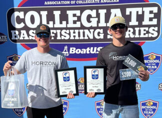 ATU Anglers Win Collegiate Bass Fishing Event ATU Fishing Club Photo October 2022