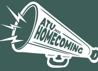 Homecoming 2022 Events for Alumni and Friends ATU Homecoming Logo 2022