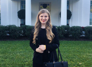 ATU Student Serves on White House Leadership Panel Hannah Stone in Washington D.C. October 2022