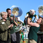 Jerry II Takes Office as Campus Ambassador Jerry II Collar Ceremony 10-1-2022