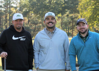 Baldwin, Thompson, Strahan Win Homecoming Classic Joey Baldwin_Kristian Thompson_Thomas Strahan ATU Homecoming Golf Classic Champions 2022