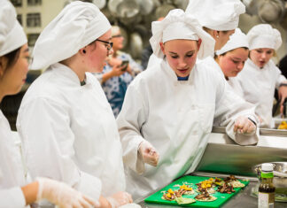 Williamson Hall Dinners Return October 20 Williamson Hall Kitchen Fall 2017