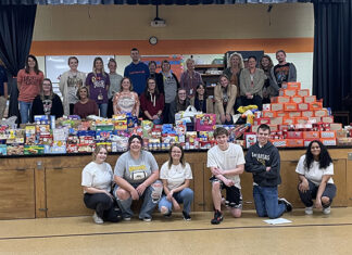 ATU Students Step Up to Aid Local Elementary School Do Something Food Donation London Elementary School 10-31-2022