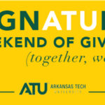 Signature Weekend of Giving Raises Nearly $300,000 Signature Weekend of Giving Gold Background