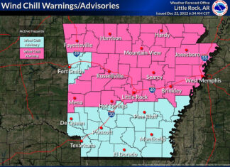 Severe Weather Alert Days: December 22-23, 2022 Wind Chill Advisories December 2022