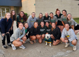 ATU Top 3 in Student-Athlete Service for Fall 2022 ATU Softball Community Service Crawford Elementary September 2022
