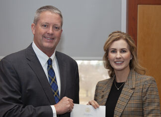 Duffield Begins Second Term as ATU Trustee Judge Ben Cross and Stephanie Duffield 2-20-2023