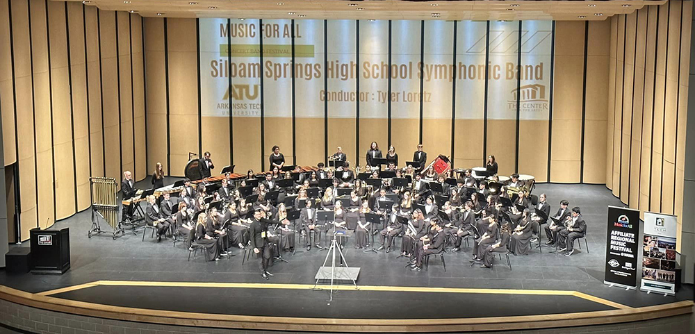 Siloam Springs High School Symphonic Band at 2023 Festival
