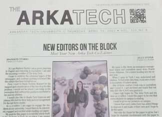 Arka Tech Newspaper Staff Earns Statewide Awards Arka Tech April 2023