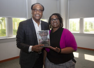Williams Shares Lessons from “Markham Street” Ronnie Williams and Dr. Tennille Lasker-Scott 4-13-2023