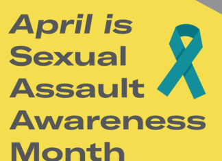 Sexual Assault Awareness Month Events Planned SAAM Graphic