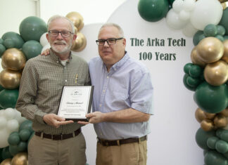 ATU Student Newspaper Marks 100th Anniversary Tommy Mumert and Scott Moore 4-10-2023