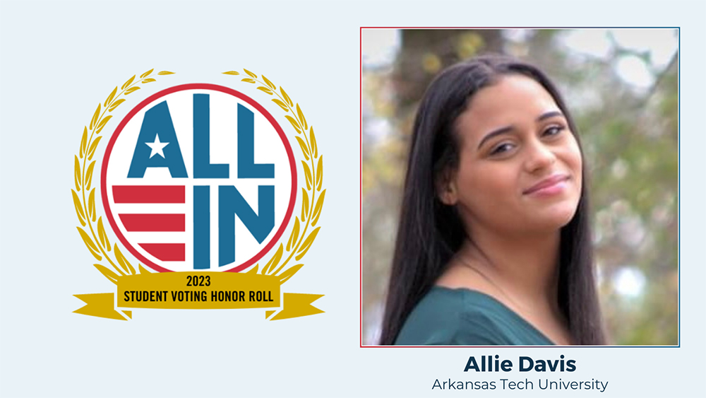 Allie Davis Voting Honor Roll 2023