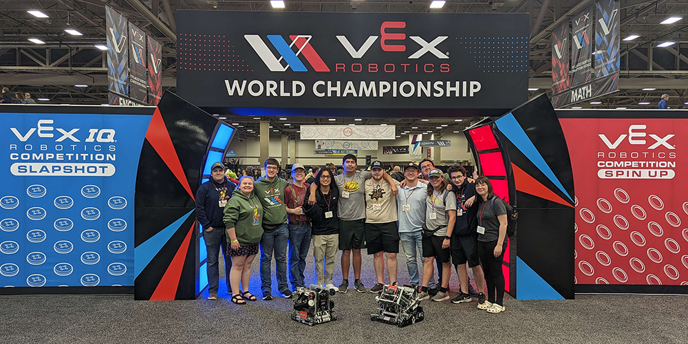 Arkansas Tech University VEX U Robotics at 2023 World Championship