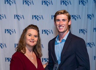 ATU Student Wins Professional Public Relations Award Braden Jones Prism Award 2023