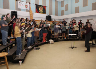 ATU Choirs Plan Community Performance for Sunday Arkansas Tech University Choir Rehearsal 10-10-2023