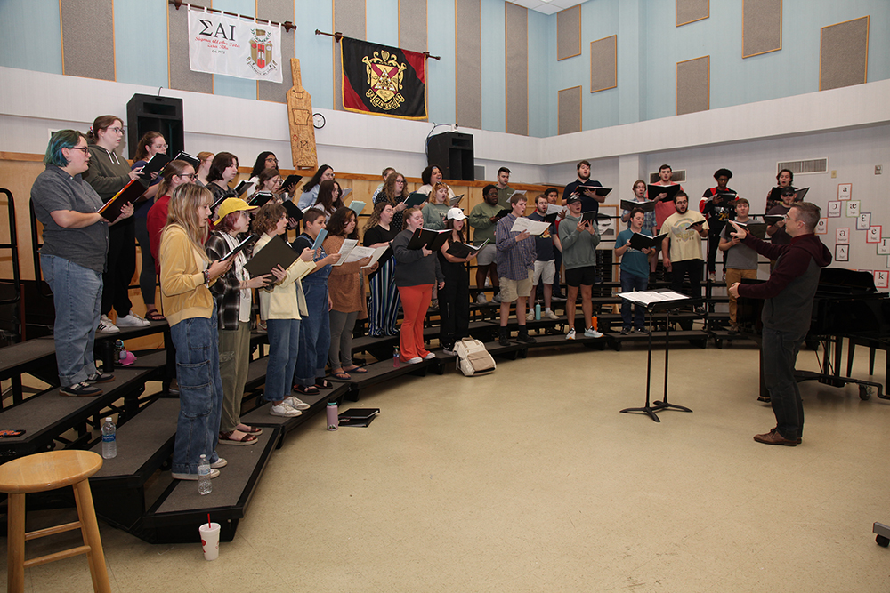 Arkansas Tech University Choir Rehearsal 10-10-2023 Arkansas Tech University Choir Rehearsal 10-10-2023