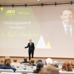 Hardgrave Reminds Students There’s No Script for Life Bill Hardgrave at ATU 10-9-2023