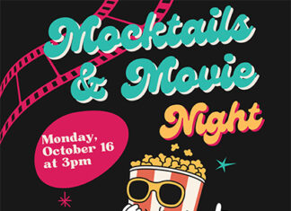 Mocktails, Movie and More Monday at Hull Union Mocktails and Movie Night
