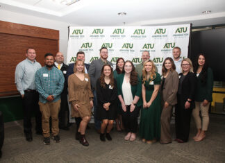 Outstanding Recent ATU Grads Honored at Reception 19 of the Last 9 Group Photo 2023