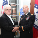 Jones Enshrined in ATU U.S. Army ROTC Hall of Honor ATU U.S. Army ROTC Hall of Honor Jerry Jones and Julio Standridge 11-4-2023