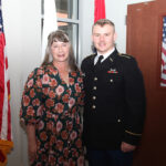 ATU ROTC Student Earns Johnston Leadership Award Gary W. Johnston Leadership Award 2023 Amy Johnston and Leighton Johnson