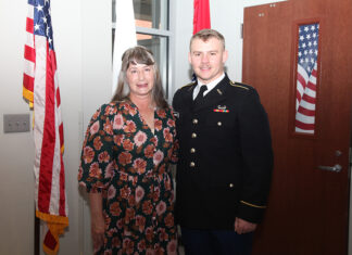 ATU ROTC Student Earns Johnston Leadership Award Gary W. Johnston Leadership Award 2023 Amy Johnston and Leighton Johnson