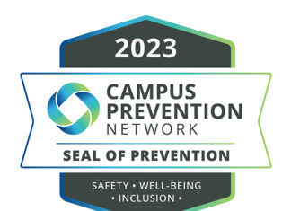 ATU Recognized for Commitment to Campus Safety CPN Seal of Prevention 2023
