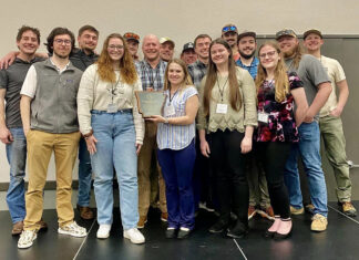 ATU Collects Awards at State Fisheries Society Meeting ATU Fisheries and Wildlife Society Statewide Award 2024