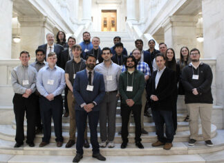 ATU STEM Students Present Research at State Capitol ATU STEM Posters at Capitol Delegation 2024