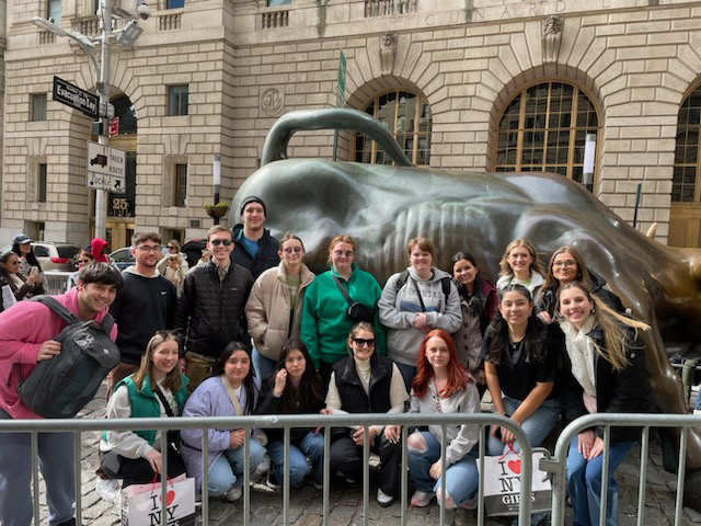 ATU Business Students Embark on Spring Break Trip to New York City