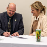 ATU, Bentonville Schools Begin New Partnership Bentonville Paraprofessional MOU March 2024