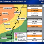 Severe Weather Alert Day: March 14, 2024 Weather Forecast 3-14-2024