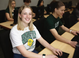 Level Up at Arkansas Tech University June 6 ATU Students in RPL Computer Lab 2024