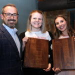 ATU School of Business Recognizes Students, Faculty Michael Allinson_Olivia Johnson_Ally Hays 4-23-2024