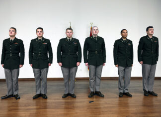 ATU ROTC Graduates Commissioned as Officers ATU U.S. Army ROTC Commissioning Ceremony 5-11-2024