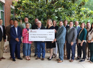 $75,000 Gift from Arkansas Farm Bureau Foundation Arkansas Farm Bureau Foundation Donation for ATU Ag Ed Building May 2024