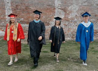 Not One, Not Two, Not Three…Four Grads, One Family Watts Family Graduates Spring 2024